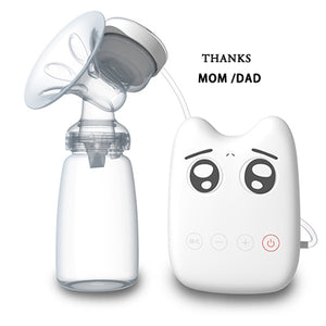 DIY Intelligent USB electric breast pumps baby BPA Free Postpartum Breast feeding Breast milk suckers Single double breast pump