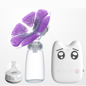 DIY Intelligent USB electric breast pumps baby BPA Free Postpartum Breast feeding Breast milk suckers Single double breast pump