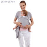 EGMAOBABY  Baby Carrier Sling For Newborns Soft Infant Wrap Breathable Wrap Hipseat Breastfeed Birth Comfortable Nursing Cover