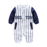 2018 spring Autumn baby boy clothing Cotton Long Sleeved baby boy clothes cartoon Gentleman baby romper Infantil babies Clothing