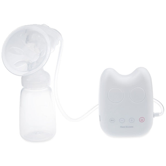 RealBubee Powerful Intelligent USB Electric BPA Free Automatic Massage Breast Pump with Cold Heat Pad For Baby Breast Feeding