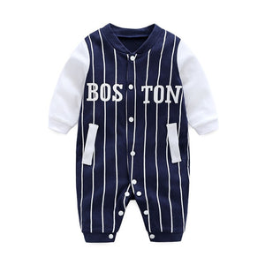 2018 spring Autumn baby boy clothing Cotton Long Sleeved baby boy clothes cartoon Gentleman baby romper Infantil babies Clothing