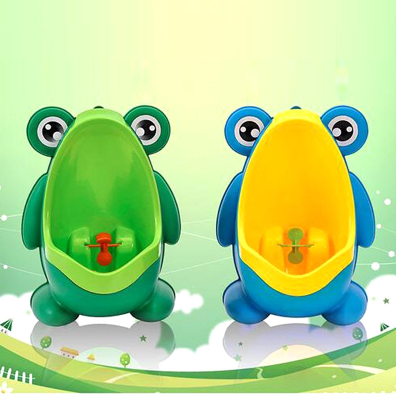 New Arrival Baby Boy Potty Toilet Training Frog Children Stand Vertical Urinal Boys Penico Pee Infant Toddler Wall-Mounted