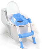 2 Colors Baby Potty Training Seat Children's Potty Baby Toilet Seat With Adjustable Ladder Infant Toilet Training Folding Seat