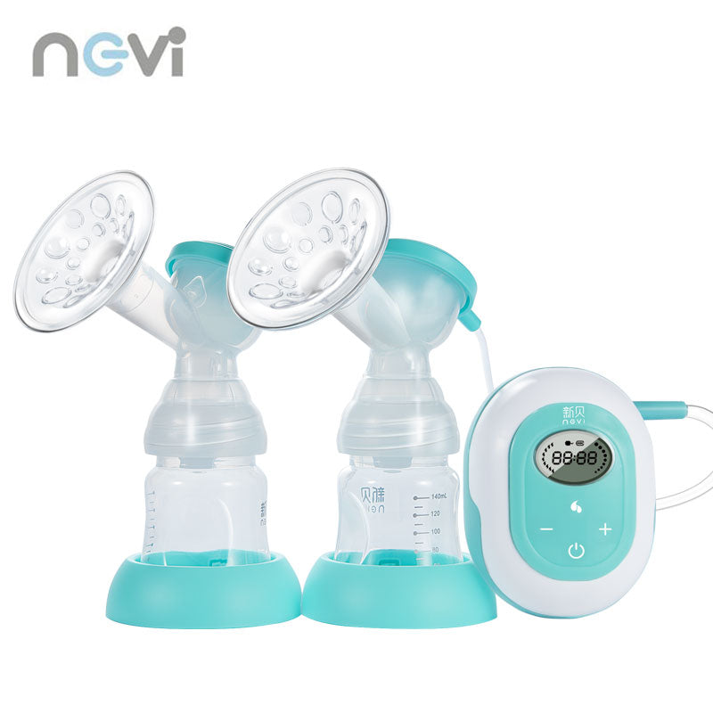 Ncvi New Large Suction Double Electric Breast Pump  Baby Feeding BPA Free Breast Milk Pump Free Shipping XB-8617-II