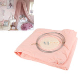 Elegant Round Hanging Mosquito Net Kid Bed Canopy Bed Curtain Round Dome Mosquito Curtain For Baby Kids Bedroom Decor F