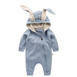 New Spring Autumn Baby Rompers Cute Cartoon Rabbit Infant Girl Boy Jumpers Kids Baby Outfits Clothes