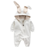 New Spring Autumn Baby Rompers Cute Cartoon Rabbit Infant Girl Boy Jumpers Kids Baby Outfits Clothes