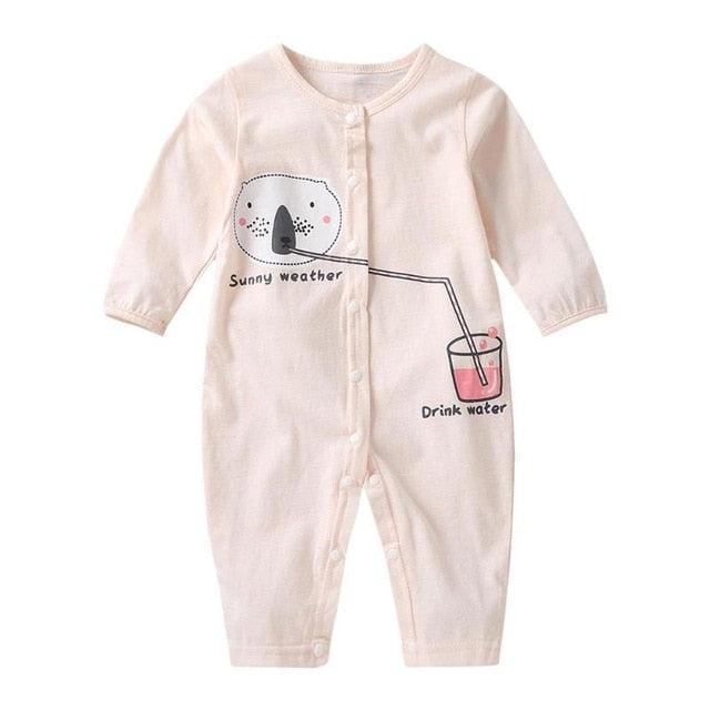 Autumn Baby Rompers Christmas Baby Boy Clothes Newborn Clothing Cotton Baby Girl Clothes Roupas Infant Jumpsuits Newborn Rompers