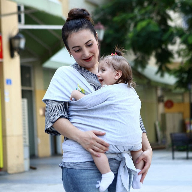 EGMAOBABY  Baby Carrier Sling For Newborns Soft Infant Wrap Breathable Wrap Hipseat Breastfeed Birth Comfortable Nursing Cover