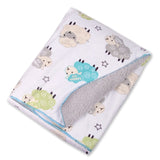 Baby Blanket New Brand Thicken Double Layer Coral Fleece Infant Swaddle Envelope Stroller Wrap For Newborn Baby Bedding Blankets