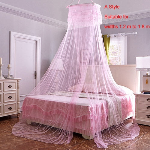 Elegant Hung Dome Mosquito Nets For Summer Polyester Mesh Fabric Home Textile Wholesale Bulk Accessories Supplies Products