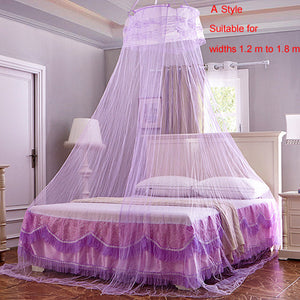 Elegant Hung Dome Mosquito Nets For Summer Polyester Mesh Fabric Home Textile Wholesale Bulk Accessories Supplies Products