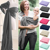 Baby Infant Sling Wrap Soft Natural Wrap Fashion Mother Baby-Carrier 0-2 Yrs Breathable Cotton Hipseat Nursing Cover