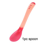 Baby Bowl with Temperature Sensing Spoon