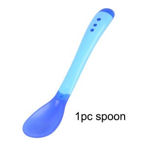 Baby Bowl with Temperature Sensing Spoon