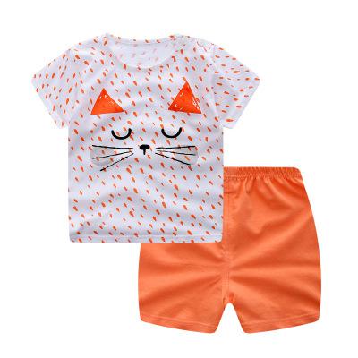 Brand Cotton Baby Sets Leisure Sports Boy T-shirt + Shorts Sets Toddler Clothing Baby Boy Clothes