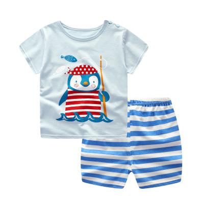 Brand Cotton Baby Sets Leisure Sports Boy T-shirt + Shorts Sets Toddler Clothing Baby Boy Clothes