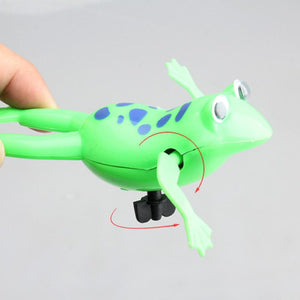 Free Shipping! Swimming Frog Battery Operated Pool Bath Cute Toy Wind-Up Swim Frogs Kids Toy ME3L