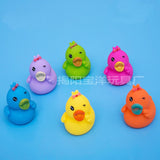 13 Pcs Mixed Animals Swimming Water Toys Colorful Soft Floating Rubber Duck Squeeze Sound Squeaky Bathing Toy For Baby Bath Toys