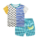 Brand Cotton Baby Sets Leisure Sports Boy T-shirt + Shorts Sets Toddler Clothing Baby Boy Clothes