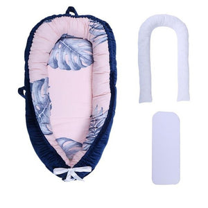 Baby Bed Portable Baby Crib Cot Foldable Bionic Baby Bed Newborn And Tddlers Nursery Travel Baby Size Nest Bed Cot