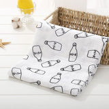 Wutongshu Muslin Baby Blankets Newborn Photography Accessories Soft Swaddle Wrap Organic Cotton Baby Bedding Bath Towel