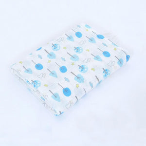 Wutongshu Muslin Baby Blankets Newborn Photography Accessories Soft Swaddle Wrap Organic Cotton Baby Bedding Bath Towel