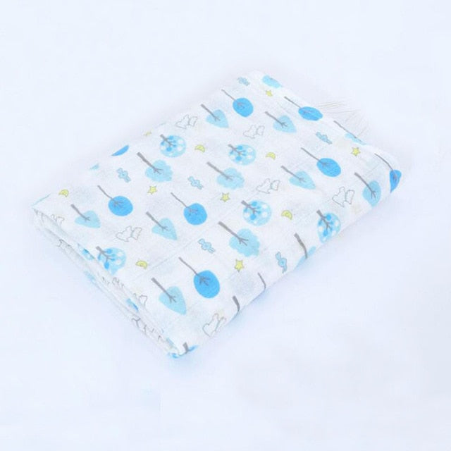 Wutongshu Muslin Baby Blankets Newborn Photography Accessories Soft Swaddle Wrap Organic Cotton Baby Bedding Bath Towel