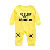 Kimocat  Kid Autumn New Baby Boy Clothes Long SLeeve Rompers Kids Baby Girls Outfits Cotton O-Neck Letters Moon Print Jumpsuits