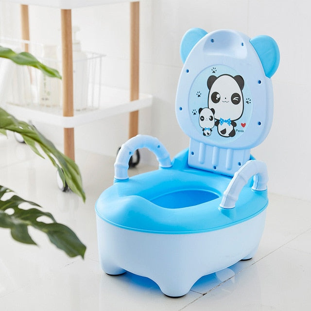 Portable Baby Potty Cute Kids Potty Training Seat Children's Urinals Baby Toilet Bowl Cute Cartoon Pot Training Pan Toilet Seat