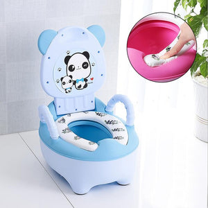 Portable Baby Potty Cute Kids Potty Training Seat Children's Urinals Baby Toilet Bowl Cute Cartoon Pot Training Pan Toilet Seat