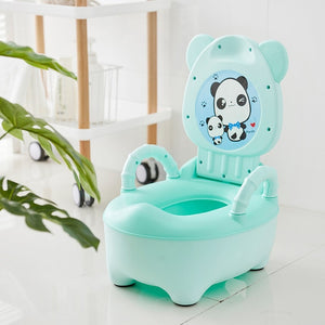 Portable Baby Potty Cute Kids Potty Training Seat Children's Urinals Baby Toilet Bowl Cute Cartoon Pot Training Pan Toilet Seat