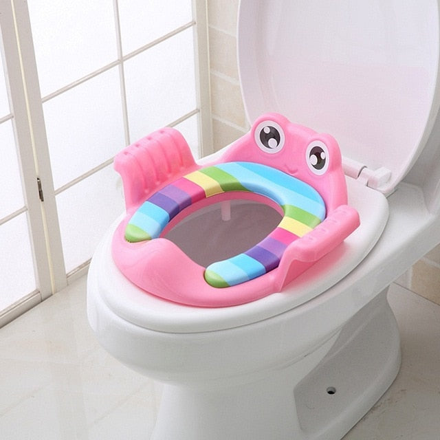 Folding Baby Potty Infant Kids Toilet Training Seat with Adjustable Ladder Portable Urinal Potty Training Seats for Dropshipping