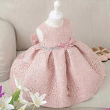 Summer Princess Baby Girls Dress Baptism