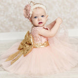 Summer Princess Baby Girls Dress Baptism