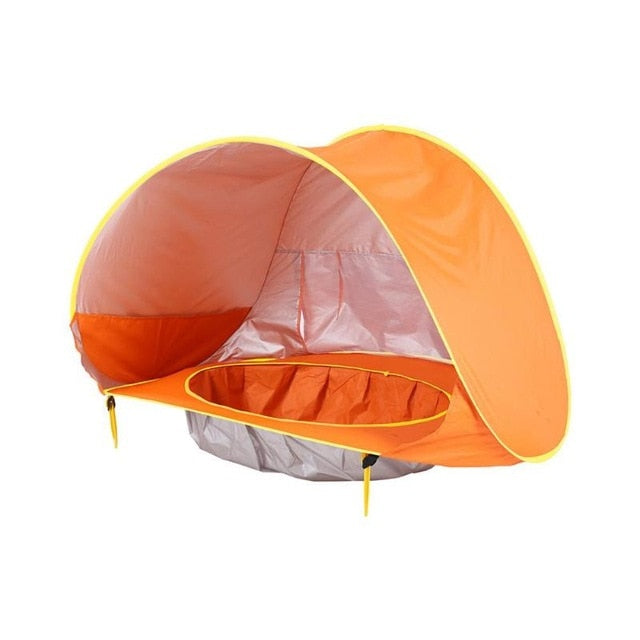 Baby Beach Tent Uv-protecting Sunshelter Children Toys Small House Waterproof Pop Up Awning Tent Portable Ball Pool Kids Tents