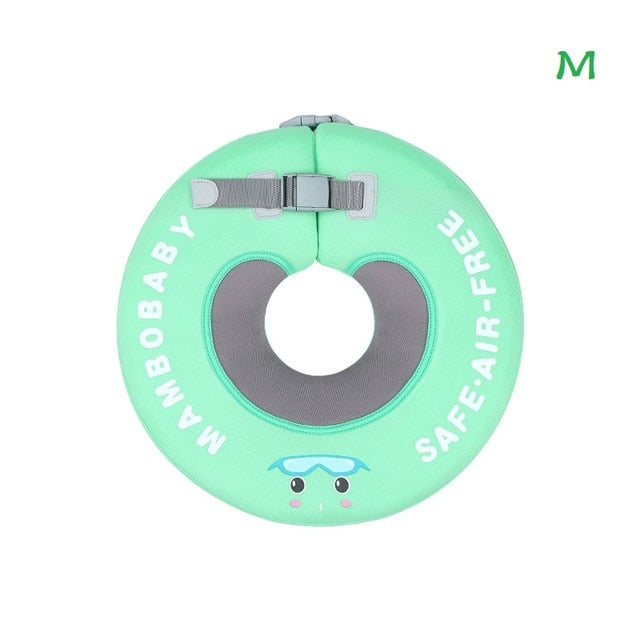 Solid Baby Swimming Neck Ring Baby Neck Float Flot Adores Para Piscina Swim Trainer Infant Neck Float Baby Swimming Accessories