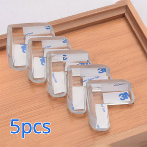 Lovyno 10/12Pcs Child Baby Safety Silicone Protector Table Corner Edge Protection Cover Children Anticollision Edge & Guards