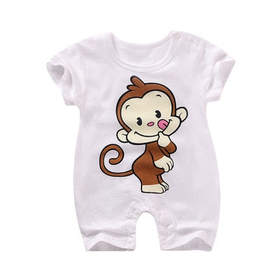 2019 Summer Baby clothes newborn baby rompers Short sleeve Baby Boy Girl clothes cotton baby Jumpsuit roupa de bebes