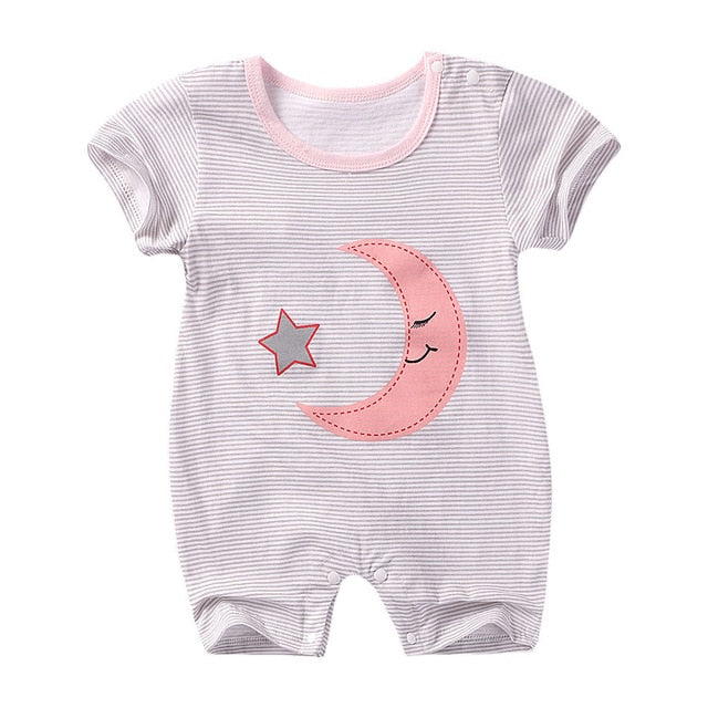 2019 Summer Baby clothes newborn baby rompers Short sleeve Baby Boy Girl clothes cotton baby Jumpsuit roupa de bebes