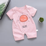 2019 Summer Baby clothes newborn baby rompers Short sleeve Baby Boy Girl clothes cotton baby Jumpsuit roupa de bebes