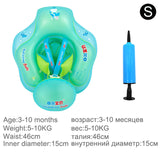 Solid inflatable pool float baby swimming ring neck infant armpit floating for kids floats child swim seat accessories children