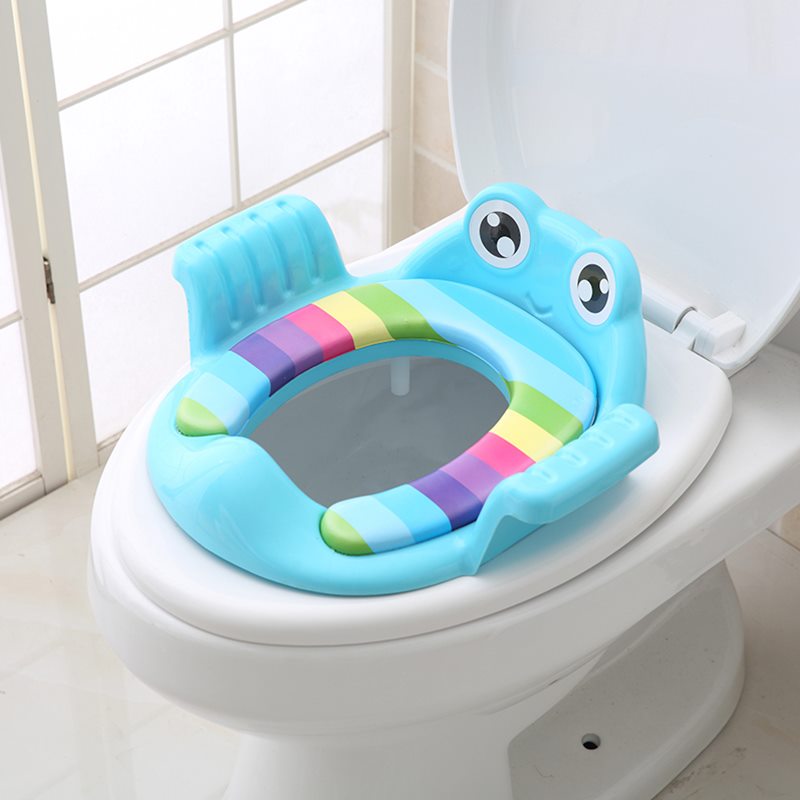 Baby Travel Potty Seat 2 in1 Portable Toilet Seat Kids Comfortable Assistant Multifunctional Environmentally Stool Dropship