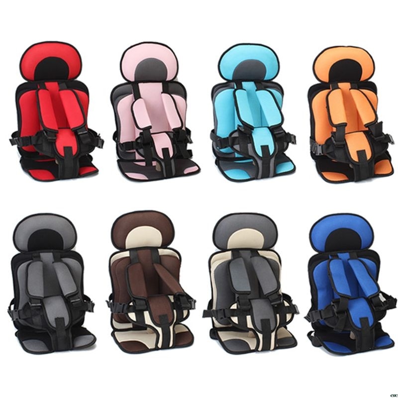 Travel Baby Safety Seat Cushion With Infant Safe Belt Fabric Mat