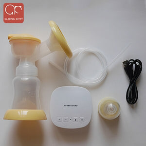 New 2019 More Convenient without BPA USB Breast Pump Powerful Nipple Suction Electric breast pumps mom baby Breast feeding FY10