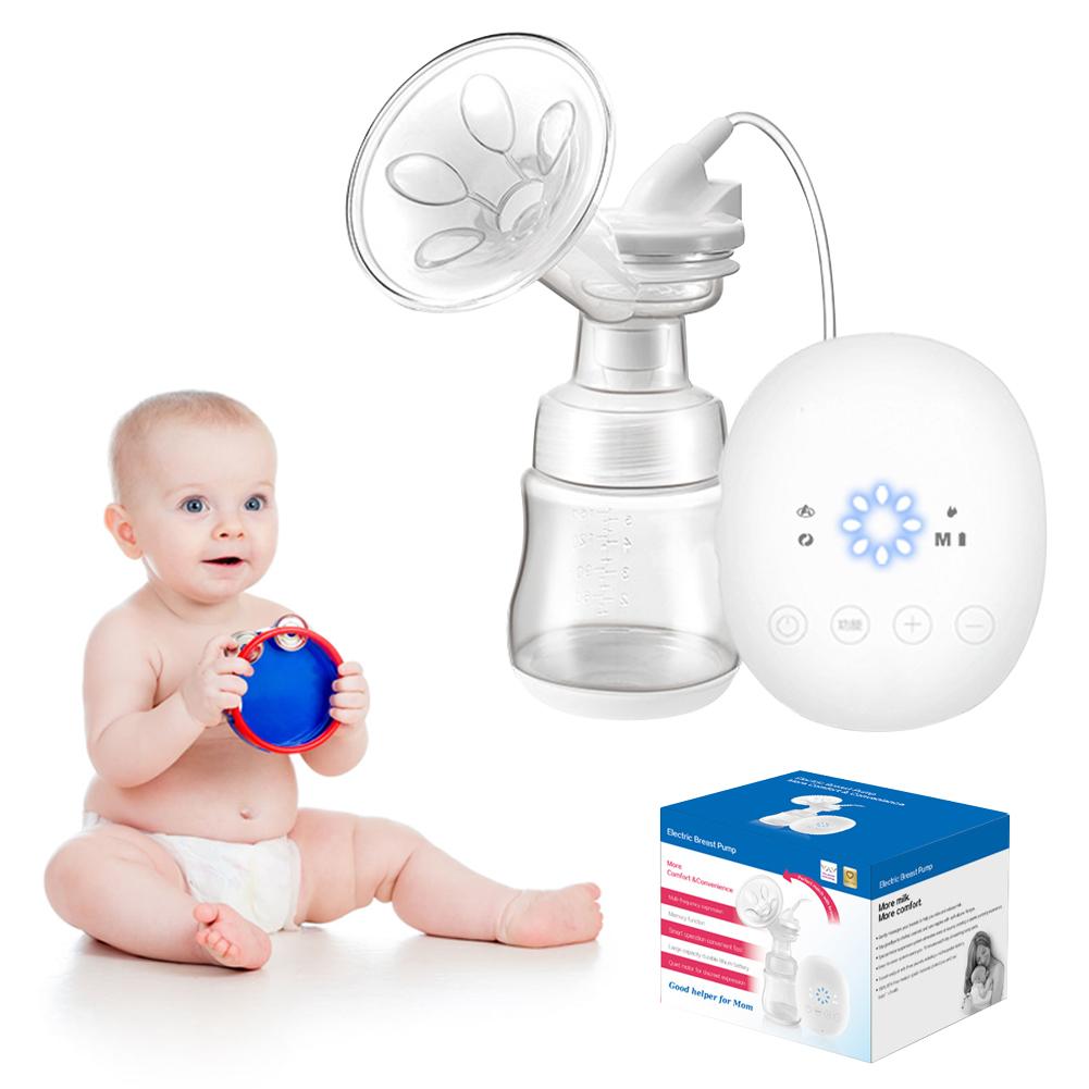 Intelligent New Single Or Double Electric Breast Pumps Electric Powerful Nipple Suction USB Electric Breast Pump With Baby Milk